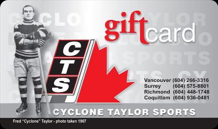 Cyclone Taylor Gift Card